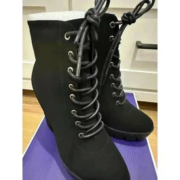 DALE-6 Black Nubuck TOP MODA For Women - Picture 4 of 6